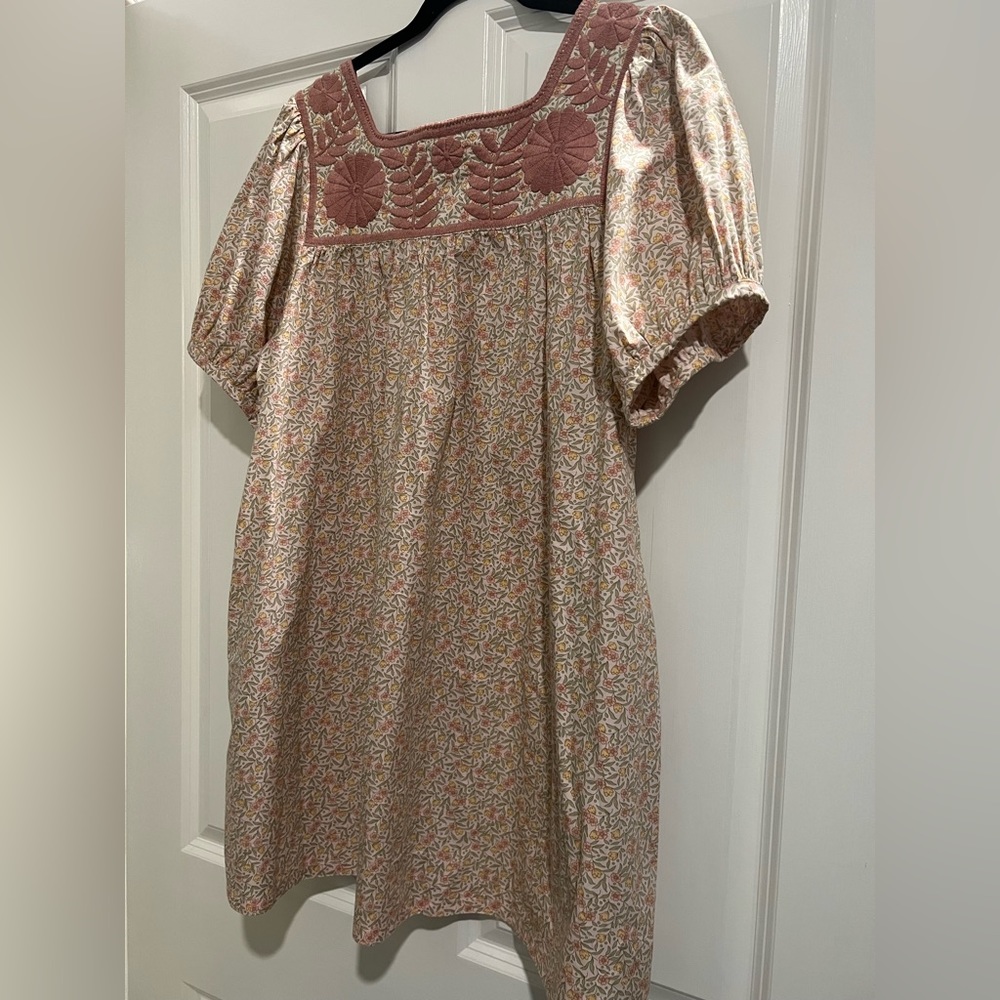 Mi Golondrina Maria Jardin Rosa Dress